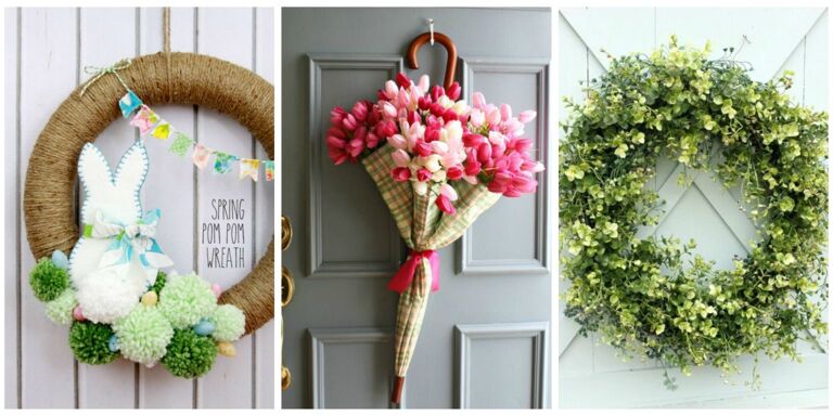 Spruce Up Your Front Door With These DIY Wreath Ideas
