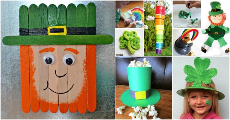 45 Fantastically Fun St. Patrick’s Day Crafts For Kids