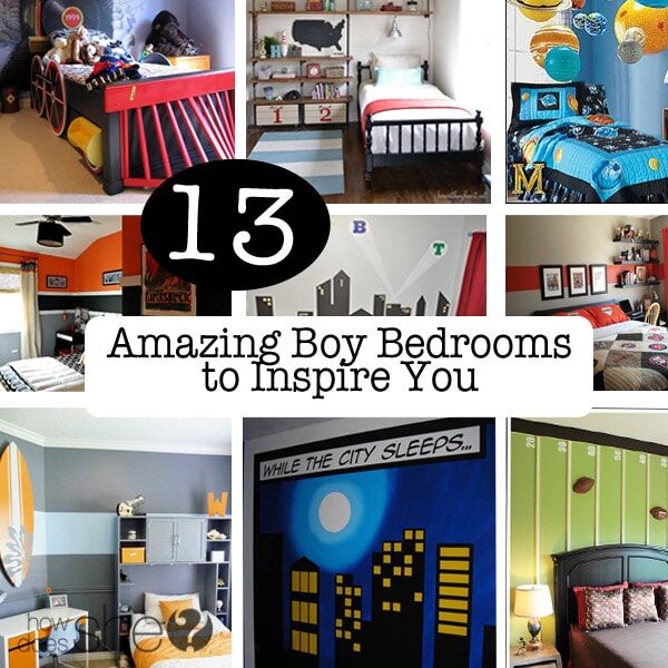 12 Amazing Boy Bedrooms to Inspire You